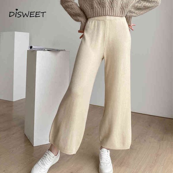pant knitted high woman simple solid loose elastic waist wide leg pants women casual slim stretch trousers women's, Black;white
pant knitted high woman simple solid loose elastic waist wide leg pants women casual slim stretch trousers women's, Black;white