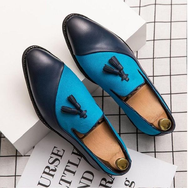 semi-formal pu leather men's suit shoes glamorous blue tassel italian graceful man dress big size 46 47 48 da13, Black
semi-formal pu leather men's suit shoes glamorous blue tassel italian graceful man dress big size 46 47 48 da13, Black