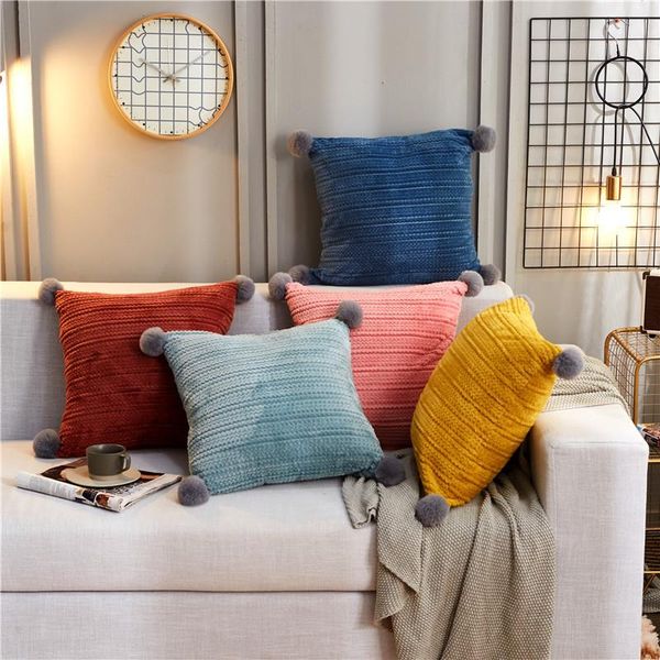 pillow flannel fluffy ball solid hugs dakimakura decorative pillows for home and comfort pillowcase 45*45cm
pillow flannel fluffy ball solid hugs dakimakura decorative pillows for home and comfort pillowcase 45*45cm