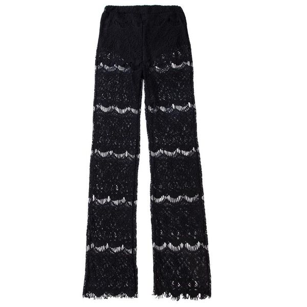 women's pants & capris fashion women´s sheer high waist casual wide leg long trousers leggings lace patchwork, Black;white
women's pants & capris fashion women´s sheer high waist casual wide leg long trousers leggings lace patchwork, Black;white