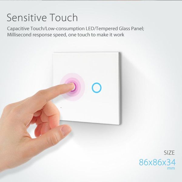 coolcam wifi 2 gang wall mount light switch glass panel touch smart home lights eu standard control
coolcam wifi 2 gang wall mount light switch glass panel touch smart home lights eu standard control