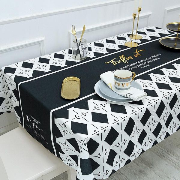 table cloth modern simple houndstooth tablecloth waterproof cotton linen rectangular coffee thickening c
table cloth modern simple houndstooth tablecloth waterproof cotton linen rectangular coffee thickening c