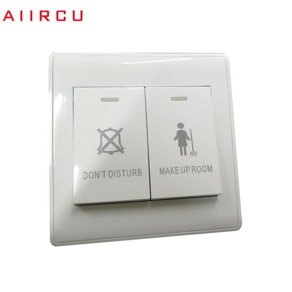 smart home control el rocker push-key make up room do not disturb switch 
smart home control el rocker push-key make up room do not disturb switch