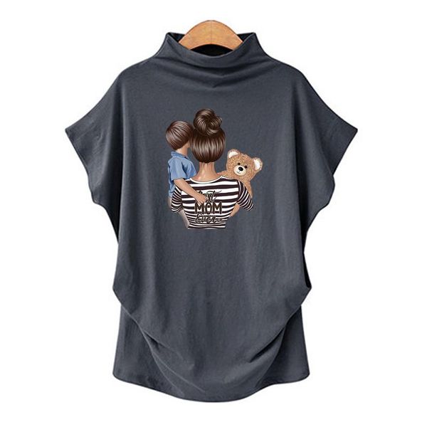 women's t-shirt summer lady tshirt harajuku vintage parent child print o neck casual short sleeve fashion tee female plus size, White
women's t-shirt summer lady tshirt harajuku vintage parent child print o neck casual short sleeve fashion tee female plus size, White