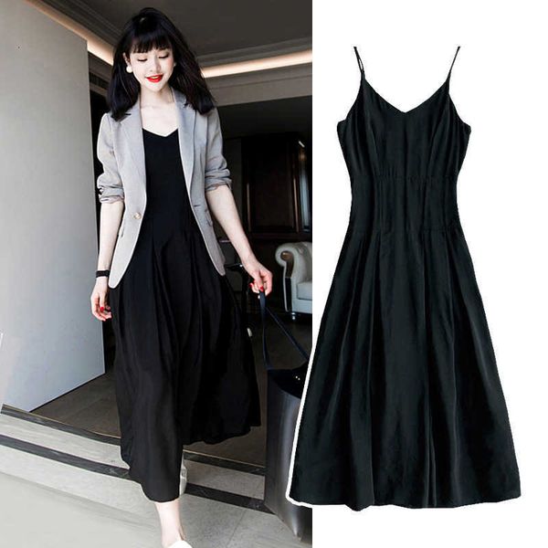 large size women's two piece wtern style 2021 spring and summer fat sister mm slim suit sling drs, Black;gray
large size women's two piece wtern style 2021 spring and summer fat sister mm slim suit sling drs, Black;gray