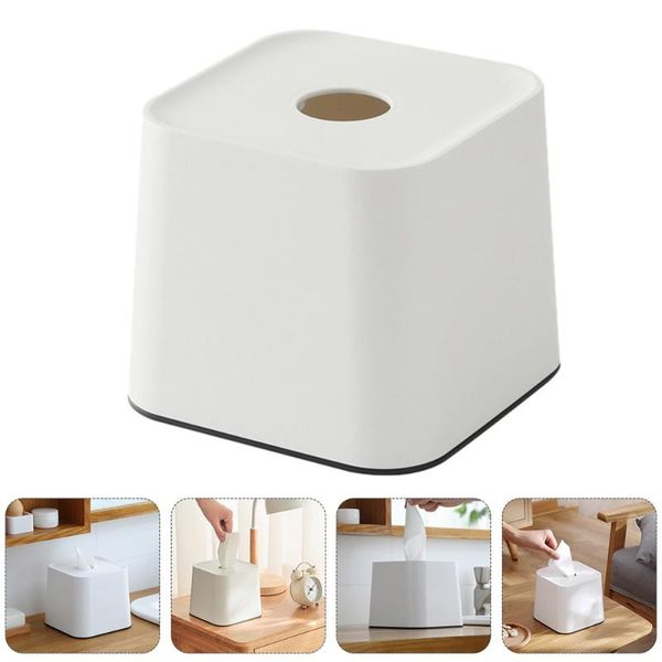 pc square paper storage box roll case holder (white) tissue boxes & napkins 
pc square paper storage box roll case holder (white) tissue boxes & napkins