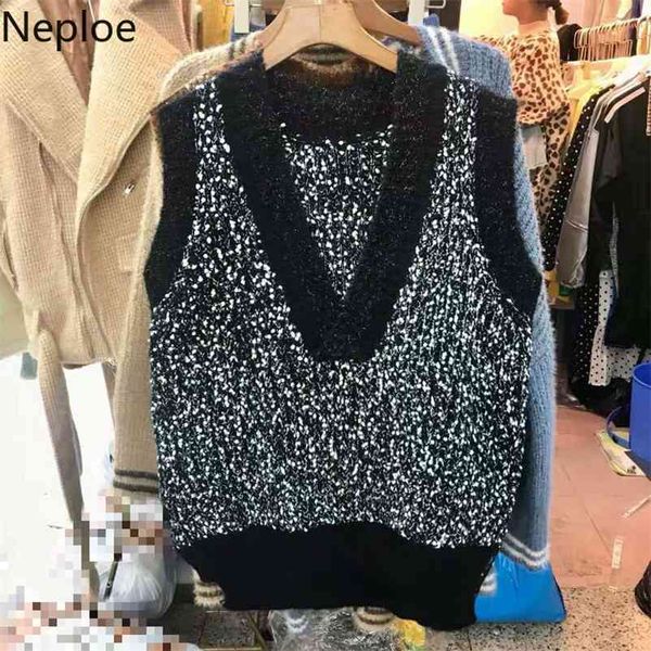 autumn style v-neck retro ladies pullover tank loose all-match sweater women fashion vest 1f391 210422, White;black
autumn style v-neck retro ladies pullover tank loose all-match sweater women fashion vest 1f391 210422, White;black