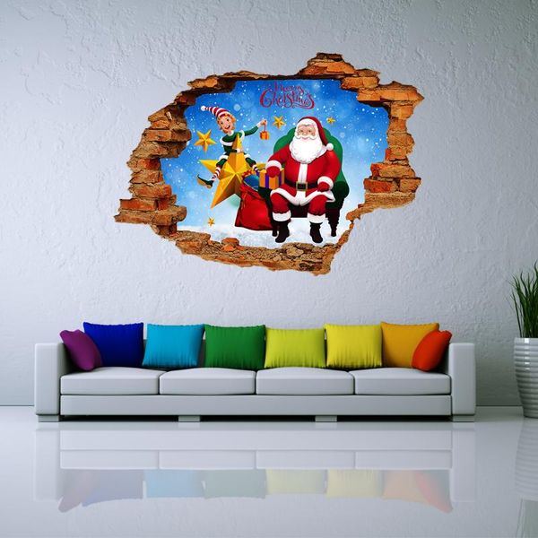 wall stickers 3d brick pattern broken santa claus sticker for kids baby rooms nursery christmas decoration peel & stick art mural
wall stickers 3d brick pattern broken santa claus sticker for kids baby rooms nursery christmas decoration peel & stick art mural