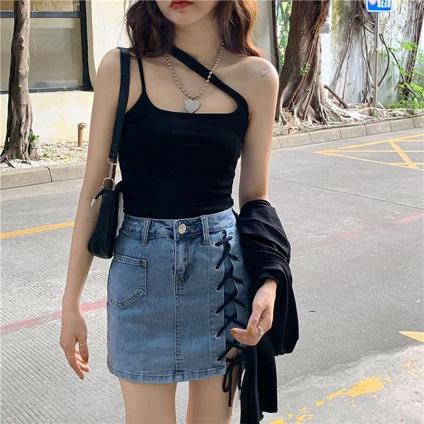 women's tanks & camis women shirt off shoulder blouse chiffon summer casual backless sleeveless shirts ins y32, White
women's tanks & camis women shirt off shoulder blouse chiffon summer casual backless sleeveless shirts ins y32, White