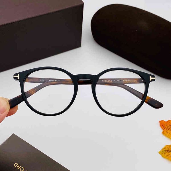 2022 factory wholesale new for optical frames forde fashion round acetate women men reading nearsightedness recipe tf5524 glasses with case, White;black
2022 factory wholesale new for optical frames forde fashion round acetate women men reading nearsightedness recipe tf5524 glasses with case, White;black