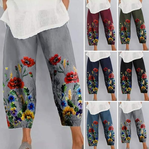 women's autumn trousers kaftan printed harem pants casual elastic waist pantalon female floral turnip plus size 5xl & capris, Black;white
women's autumn trousers kaftan printed harem pants casual elastic waist pantalon female floral turnip plus size 5xl & capris, Black;white