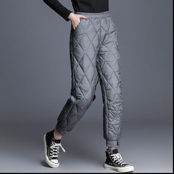 winter thicken cotton down autumn women capri high waist loose trousers straight thickened mujer pantalones, Black;white
winter thicken cotton down autumn women capri high waist loose trousers straight thickened mujer pantalones, Black;white