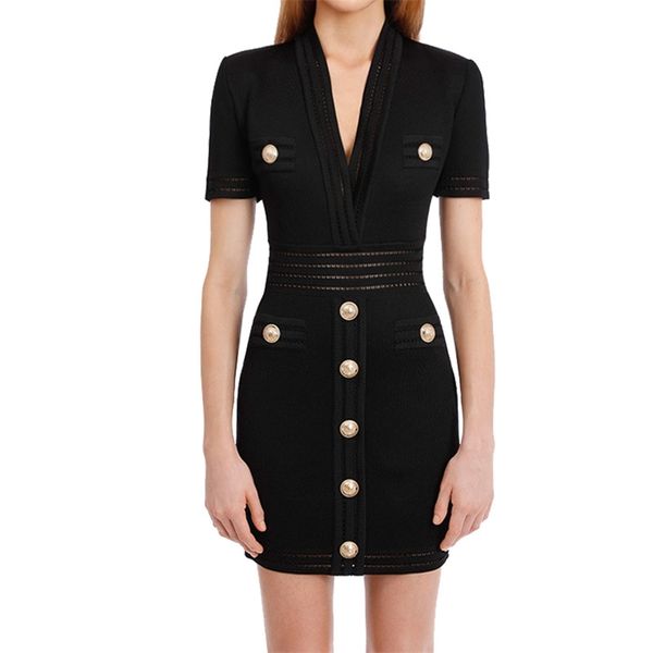 summer french v-neck short sleeve knitted dress women slim elegant pocket fashion zip outfit ladies party 210514, Black;gray
summer french v-neck short sleeve knitted dress women slim elegant pocket fashion zip outfit ladies party 210514, Black;gray