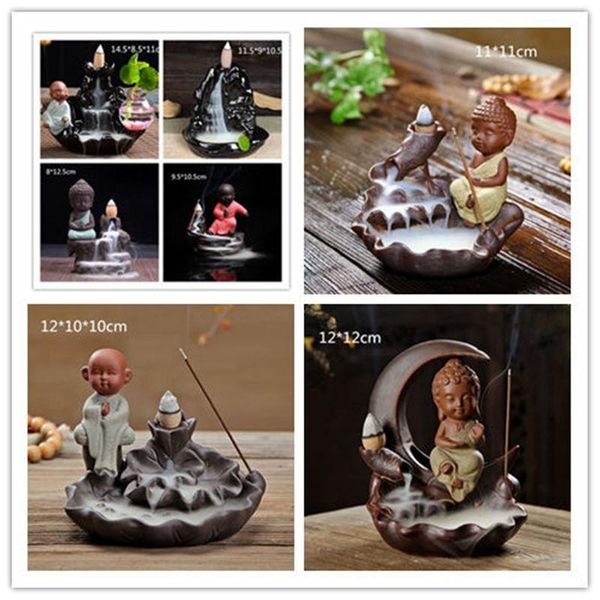 fragrance lamps incense burner small monk buddha ceramic waterfall returning home decoration various styles
fragrance lamps incense burner small monk buddha ceramic waterfall returning home decoration various styles