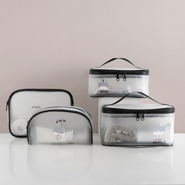 exquisite design fog transparent portable cosmetic bag cartoon large capacity storage toiletries travel set solid bags & cases
exquisite design fog transparent portable cosmetic bag cartoon large capacity storage toiletries travel set solid bags & cases