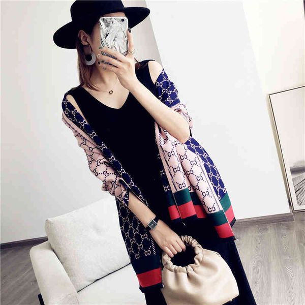 70% off design scarf double side cashmere women's thickened autumn and winter new warm shawl jacquard letter couple dual purpose, Blue;gray
70% off design scarf double side cashmere women's thickened autumn and winter new warm shawl jacquard letter couple dual purpose, Blue;gray