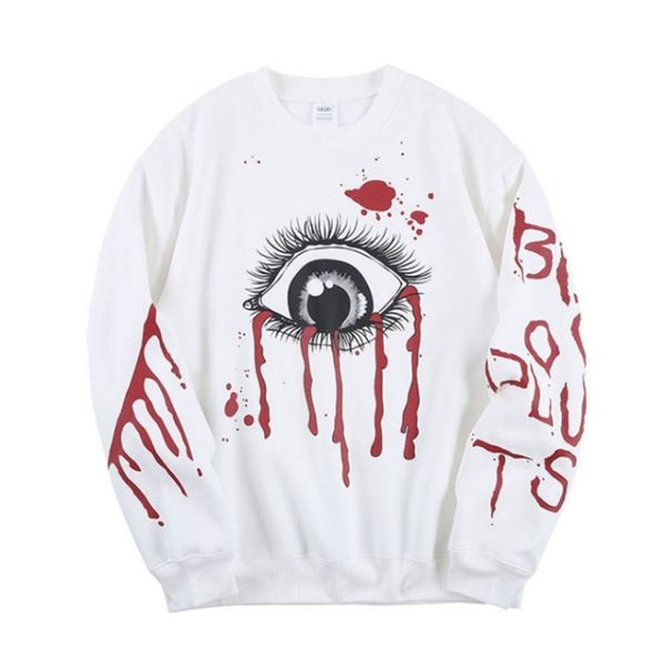 men's fashion hip hop street loose fitting sweater letter printing sleeve men's autumn, Black
men's fashion hip hop street loose fitting sweater letter printing sleeve men's autumn, Black
