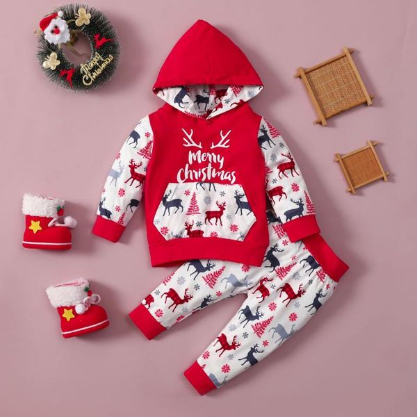 clothing sets baby 2pcs christmas outfits casual long sleeve letter deer print hoodie and pants set, White
clothing sets baby 2pcs christmas outfits casual long sleeve letter deer print hoodie and pants set, White