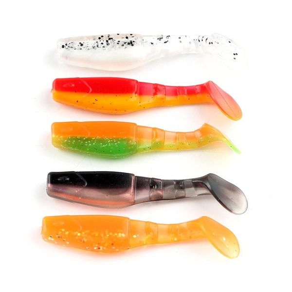 fishing hooks t-tail multi-section single-tail soft lure five-piece 6.3g8.5cm high simulation luya bait bionic
fishing hooks t-tail multi-section single-tail soft lure five-piece 6.3g8.5cm high simulation luya bait bionic