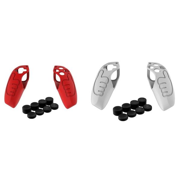2pcs game handle protective for ps5 sleeve non-slip accessories thumb thicker rocker cap red & white lighting studio
2pcs game handle protective for ps5 sleeve non-slip accessories thumb thicker rocker cap red & white lighting studio