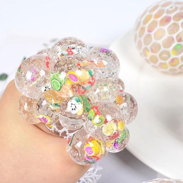 6cm cute fruit soft grape ball stretchy mesh balls decompression toys children adults hand fidget toy relieve stress child gift
6cm cute fruit soft grape ball stretchy mesh balls decompression toys children adults hand fidget toy relieve stress child gift