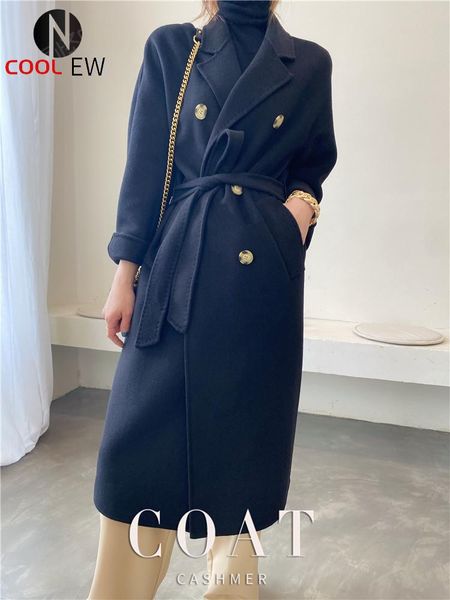 women's wool & blends 2021 autumn and winter fashion coat thickened, Black
women's wool & blends 2021 autumn and winter fashion coat thickened, Black