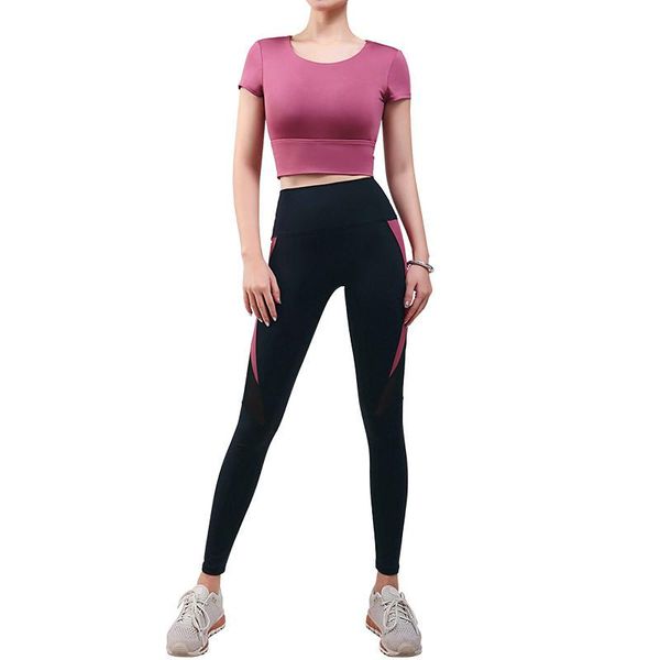 summer style contrast color yoga set clothing women backless absorption sports bra high waist pants two-piece suit outfit
summer style contrast color yoga set clothing women backless absorption sports bra high waist pants two-piece suit outfit