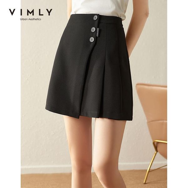 skirts vimly summer skirt for women high waist irregular pleated minimalism black women's lady a line mini f8100
skirts vimly summer skirt for women high waist irregular pleated minimalism black women's lady a line mini f8100