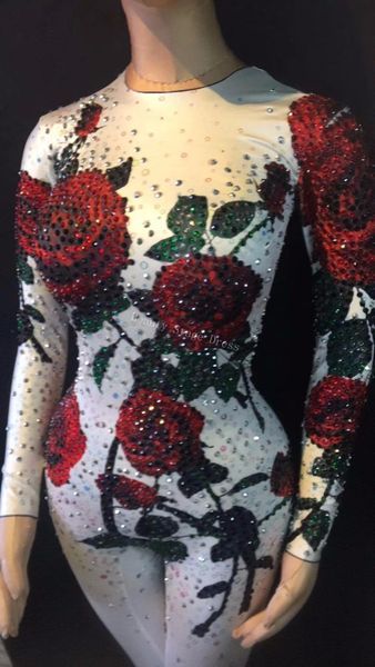 women's jumpsuits & rompers 2 colors multicolor rose flowers jumpsuit evening party stretch rhinestones costume stage wear rhinestone c, Black;white
women's jumpsuits & rompers 2 colors multicolor rose flowers jumpsuit evening party stretch rhinestones costume stage wear rhinestone c, Black;white