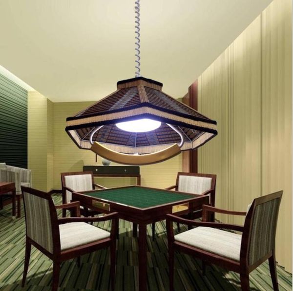 pendant lamps chinese restaurant chandelier hand-woven mahjong tables, chess and cards lounge bamboo lifting
pendant lamps chinese restaurant chandelier hand-woven mahjong tables, chess and cards lounge bamboo lifting