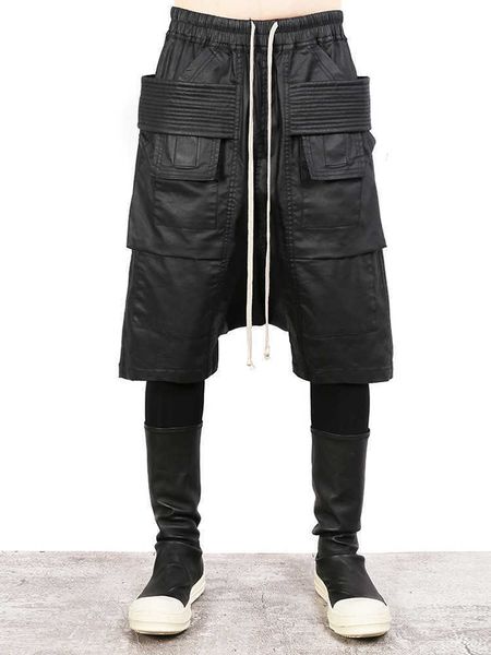 fashion outlet 21ss owens grey black ro wax coated double loop shorts cargo pocket 5-piece pants rick style tdr1, White;black
fashion outlet 21ss owens grey black ro wax coated double loop shorts cargo pocket 5-piece pants rick style tdr1, White;black