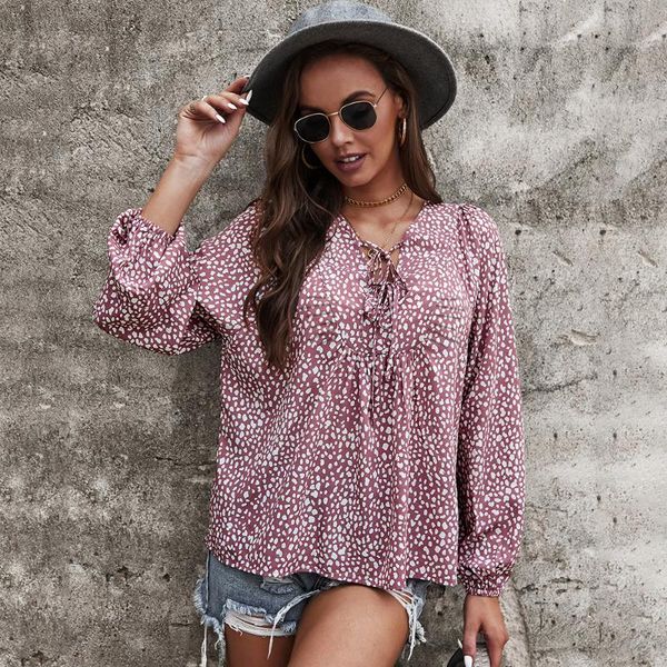 women's blouses & shirts ladies leopard print spring autumn blouse women shirt casual long sleeve ruffles holiday loose female blusas, White
women's blouses & shirts ladies leopard print spring autumn blouse women shirt casual long sleeve ruffles holiday loose female blusas, White