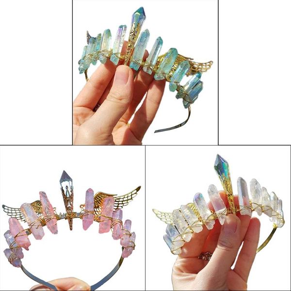 other event & party supplies 573b handmade colorful crystal quartz crown headband vintage metal angel wing goddess tiara halo hairband a
other event & party supplies 573b handmade colorful crystal quartz crown headband vintage metal angel wing goddess tiara halo hairband a