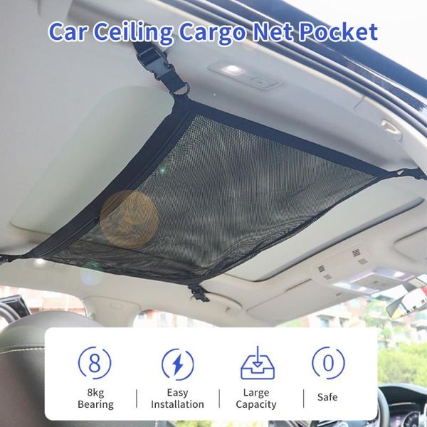 storage bags suv car ceiling net pocket roof bag interior cargo breathable mesh auto stowing tidying accessories
storage bags suv car ceiling net pocket roof bag interior cargo breathable mesh auto stowing tidying accessories