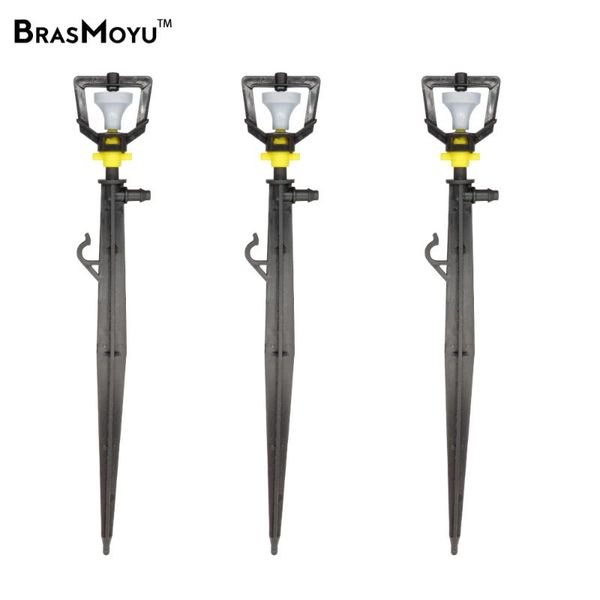 watering equipments brasmoyu 10pcs 360° rotation wheel spray nozzles on 22.2cm stake 2mm 130lph garden water irrigation sprinklers micro
watering equipments brasmoyu 10pcs 360° rotation wheel spray nozzles on 22.2cm stake 2mm 130lph garden water irrigation sprinklers micro