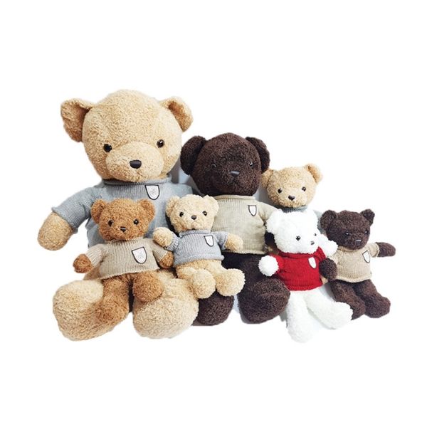 sweater plush toy big bear doll american teddy doll 
sweater plush toy big bear doll american teddy doll
