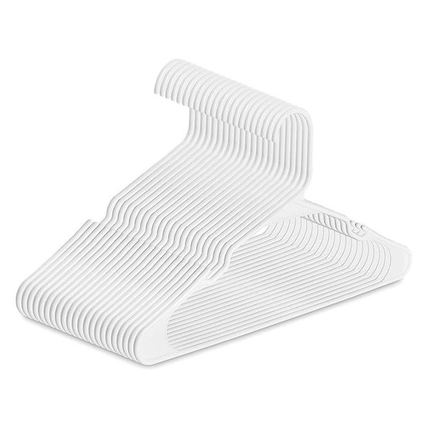 hangers & racks 20 pack premium plastic hangers, durable & strong standard for clothes pants, white
hangers & racks 20 pack premium plastic hangers, durable & strong standard for clothes pants, white