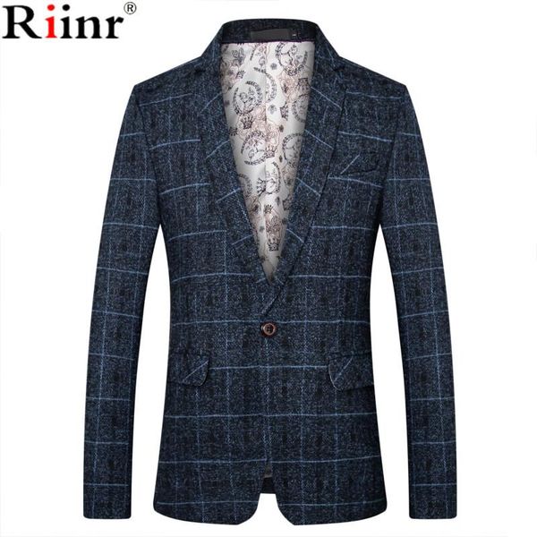 men's suits & blazers riinr arrival brand clothing jacket spring suit men blazer fashion slim male casual size m-5xl, White;black
men's suits & blazers riinr arrival brand clothing jacket spring suit men blazer fashion slim male casual size m-5xl, White;black