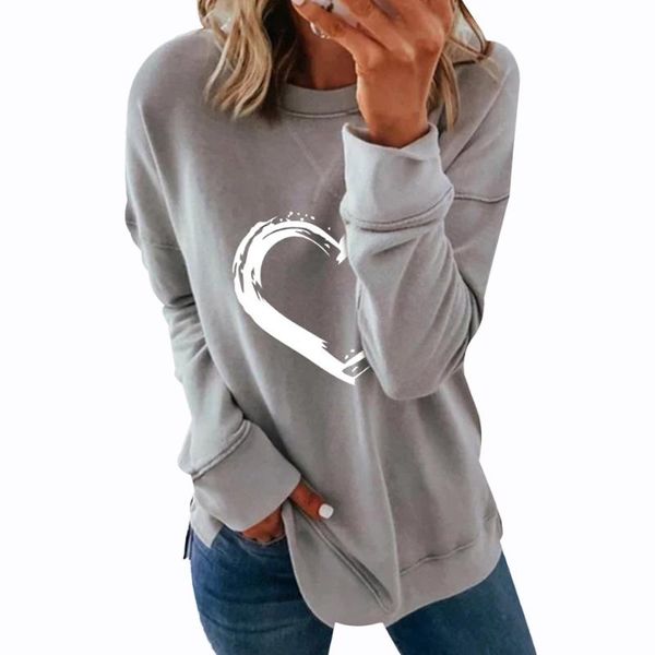 women's hoodies & sweatshirts streetwear sweatshirt women heart print autumn long sleeve plus size fall winter causal loose tees overi, Black
women's hoodies & sweatshirts streetwear sweatshirt women heart print autumn long sleeve plus size fall winter causal loose tees overi, Black