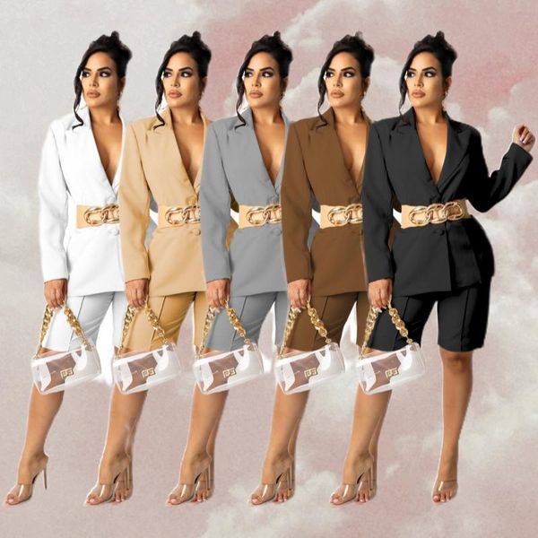 women's tracksuits mudan autumn winter streetwear set long sleeve blazer pants suit office lady tracksuit two piece fitness outfits, Gray
women's tracksuits mudan autumn winter streetwear set long sleeve blazer pants suit office lady tracksuit two piece fitness outfits, Gray