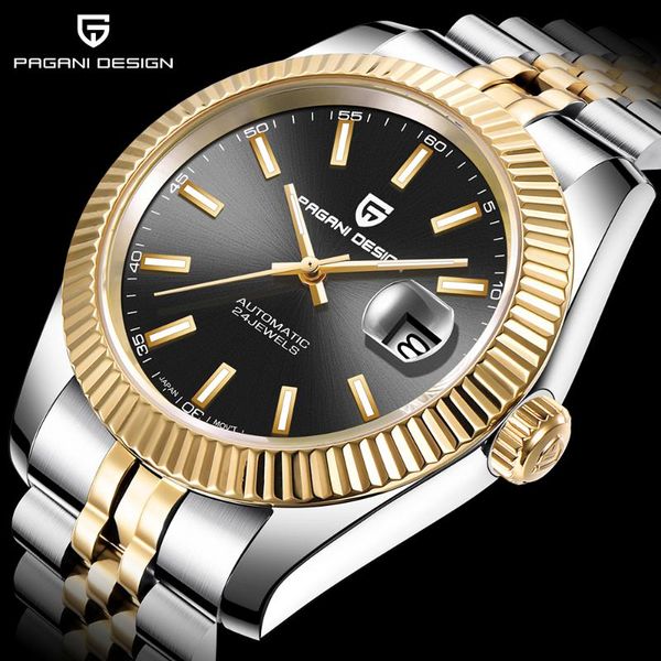 wristwatches pagrne design mens watches fashion business automatic mechanical watch men 100m waterproof relogio masculino, Slivery;brown
wristwatches pagrne design mens watches fashion business automatic mechanical watch men 100m waterproof relogio masculino, Slivery;brown