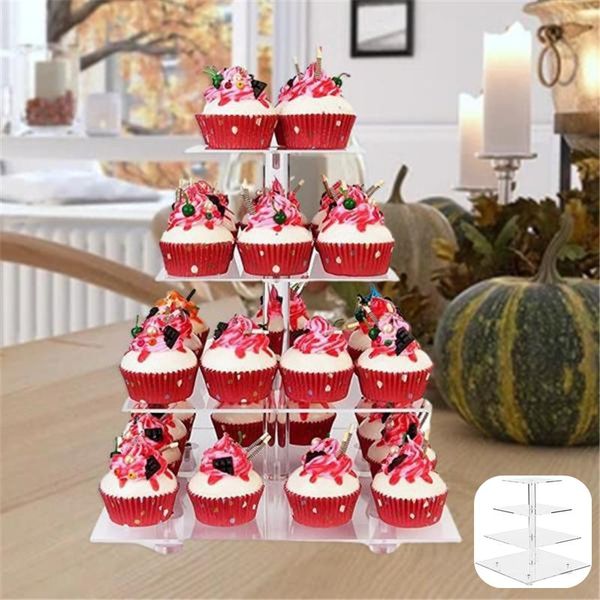 other event & party supplies 3/4 tier acrylic cake display stand transparent tray cupcake holder wedding birthday decor tools
other event & party supplies 3/4 tier acrylic cake display stand transparent tray cupcake holder wedding birthday decor tools