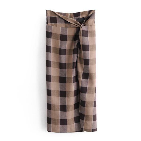 elegant women brown plaid skirts fashion ladies side slit streetwear female chic draped high waist long 210527, Black
elegant women brown plaid skirts fashion ladies side slit streetwear female chic draped high waist long 210527, Black