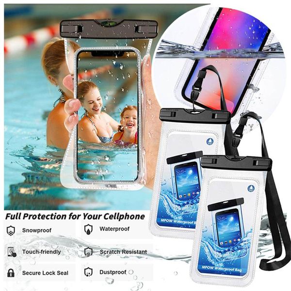 storage bags 2 pack ipx8 waterproof phone case pouch dry bag compatible portable beach swimming and rafting 
storage bags 2 pack ipx8 waterproof phone case pouch dry bag compatible portable beach swimming and rafting