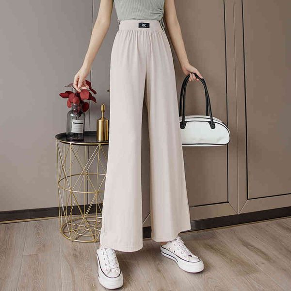 korean version of high waist slim antistatic pants loose chic mop the floor thin wide leg casual women 210512, Black;white
korean version of high waist slim antistatic pants loose chic mop the floor thin wide leg casual women 210512, Black;white