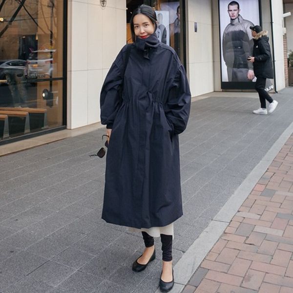2021 new women's mid long windbreaker, korean fashion coat in spring and autumn of pcev, Tan;black
2021 new women's mid long windbreaker, korean fashion coat in spring and autumn of pcev, Tan;black