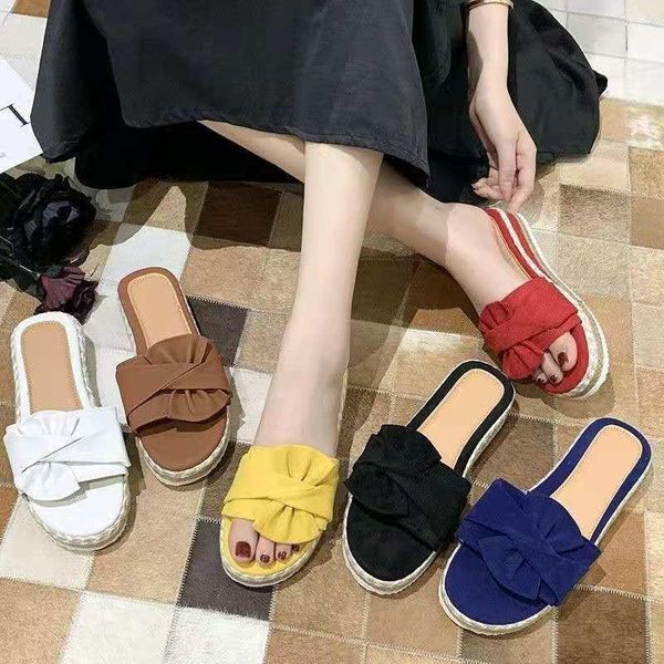 slippers women weave platform sandals bow design summer slipper wedges thick bottom female beach shoes casual flip-flops footwear, Black
slippers women weave platform sandals bow design summer slipper wedges thick bottom female beach shoes casual flip-flops footwear, Black