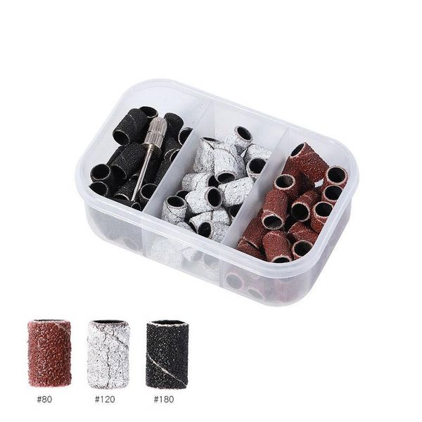 nail art equipment 80''/120''/180" sanding bands gel polish remover tool accessory for electric machine drill bits, Silver
nail art equipment 80''/120''/180" sanding bands gel polish remover tool accessory for electric machine drill bits, Silver