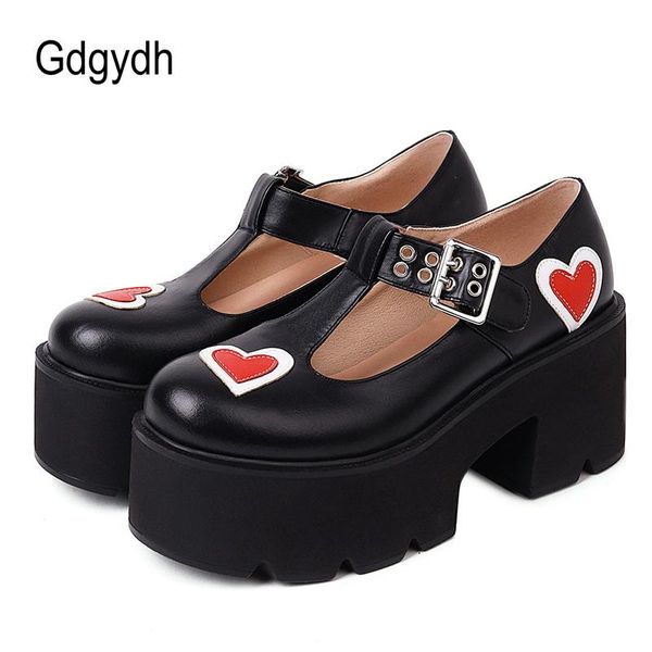 gdgydh heart print chunky goth platform women shoes t strap heels platforms buckle punk style lolita plus size dress, Black
gdgydh heart print chunky goth platform women shoes t strap heels platforms buckle punk style lolita plus size dress, Black