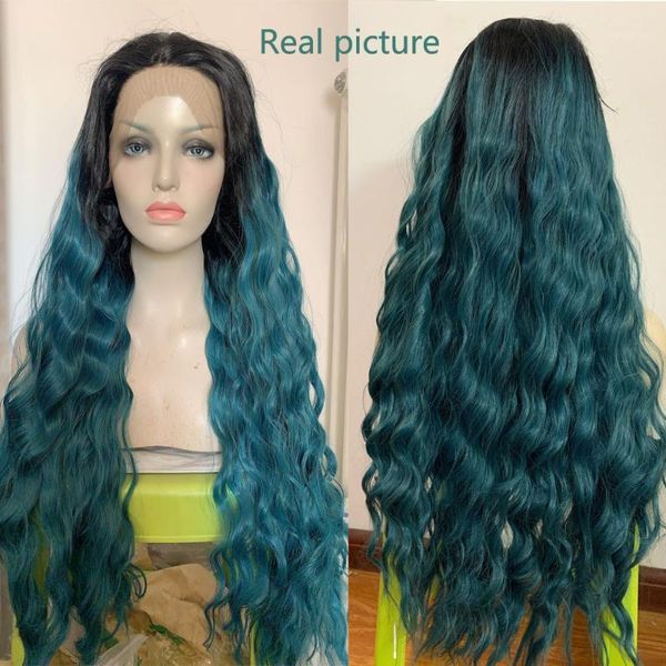 melody dark mixed green long curly wig with black root synthetic lace front soft wavy hair replacement for women wigs1
melody dark mixed green long curly wig with black root synthetic lace front soft wavy hair replacement for women wigs1